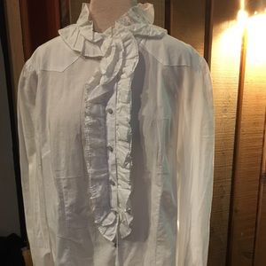Authentic Tasha Polizzi white tunic blouse!